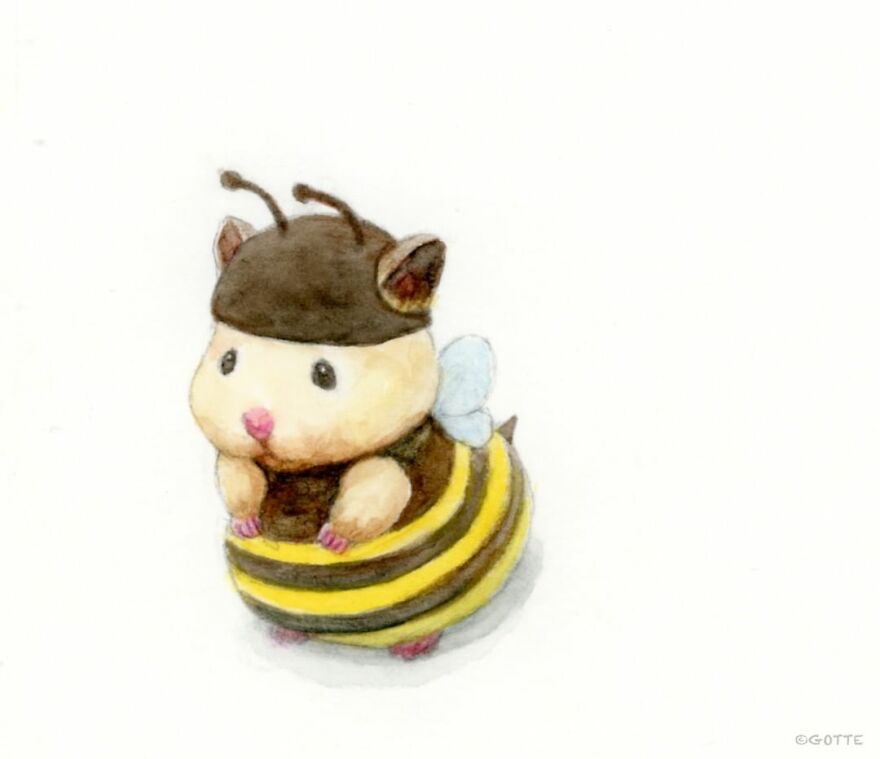 This Adorable Hamster Lives A Human Existence (New Pics)