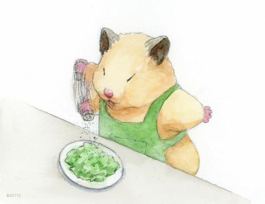 This Adorable Hamster Lives A Human Existence (New Pics)