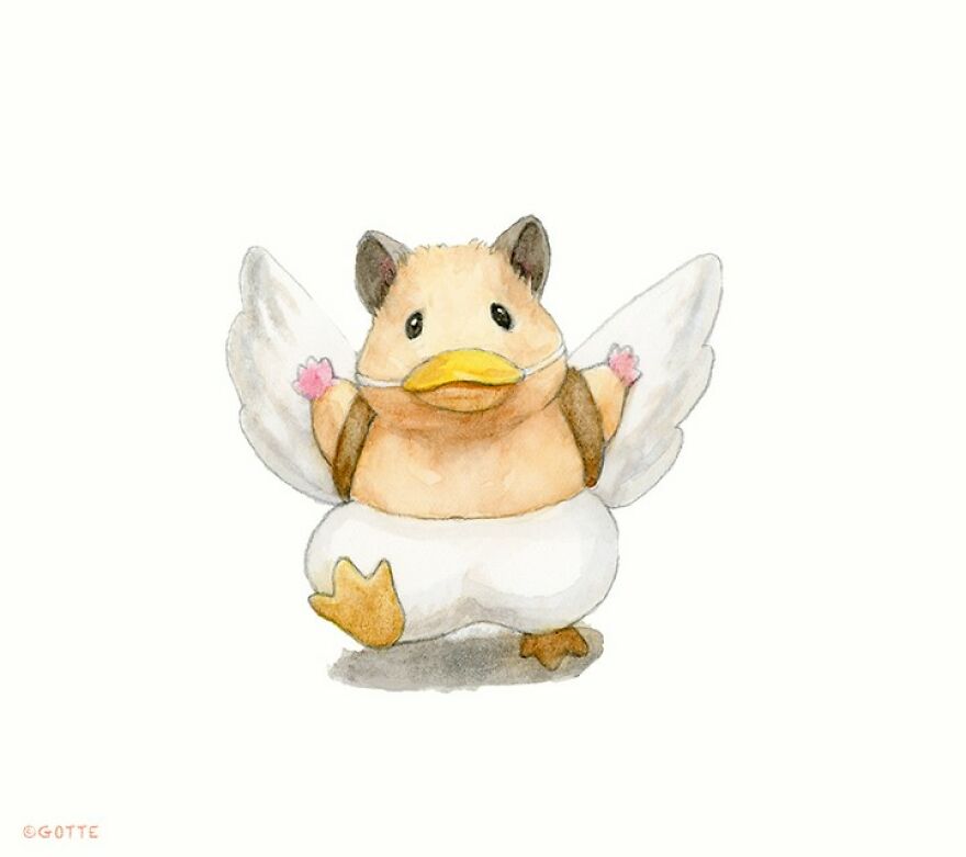 This Adorable Hamster Lives A Human Existence (New Pics)