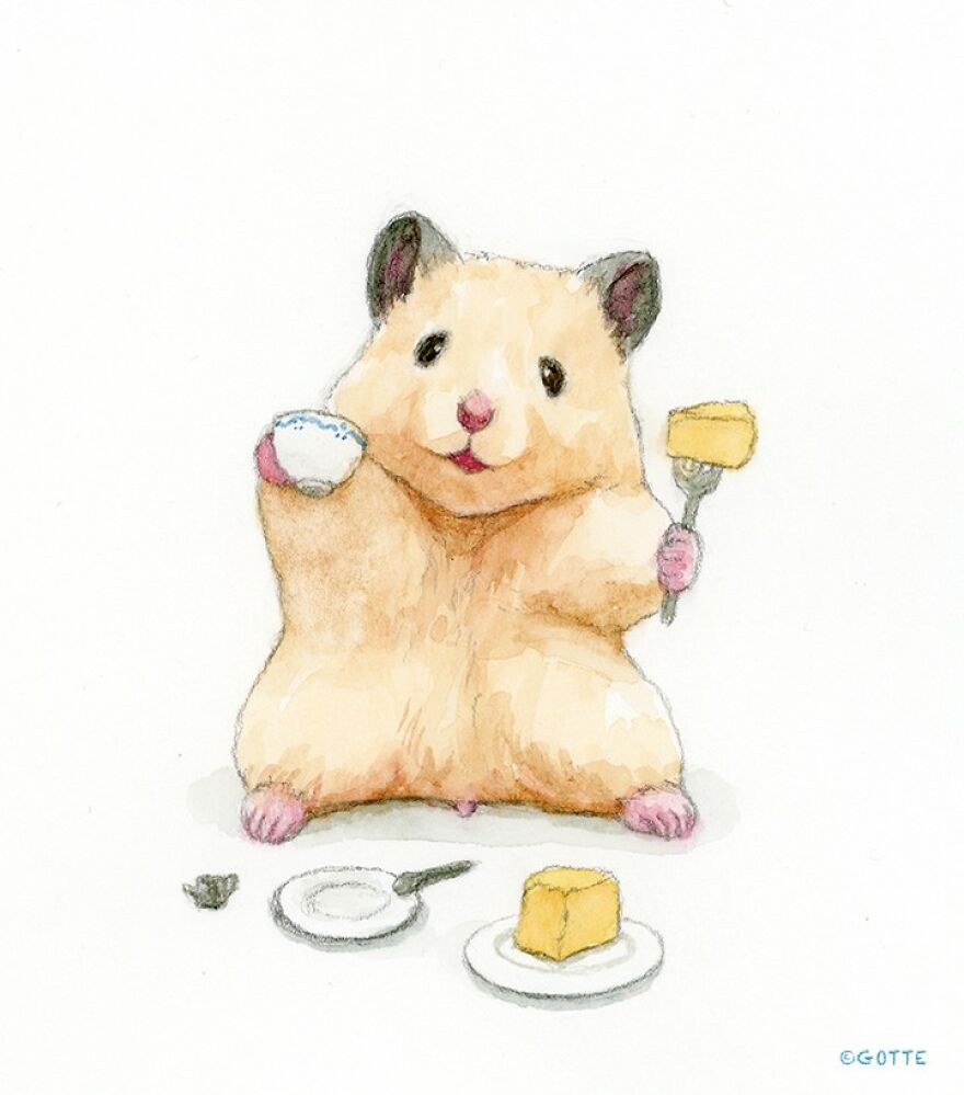 This Adorable Hamster Lives A Human Existence (New Pics)