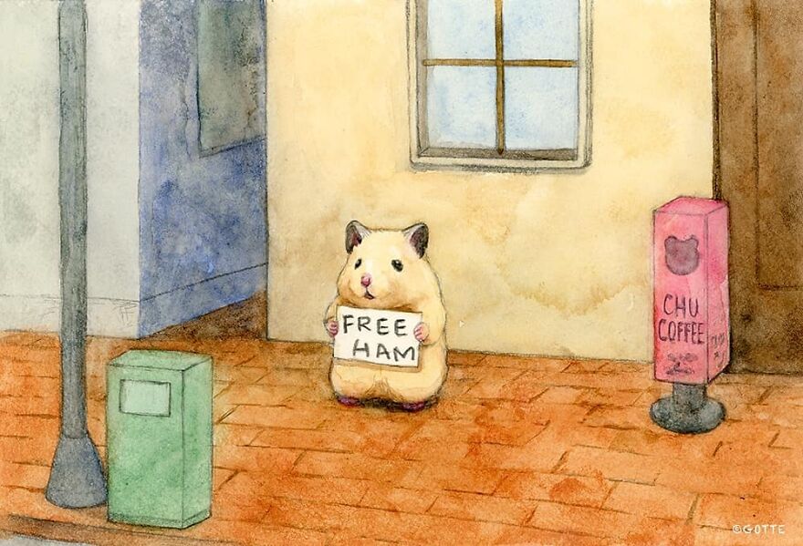 This Adorable Hamster Lives A Human Existence (New Pics)