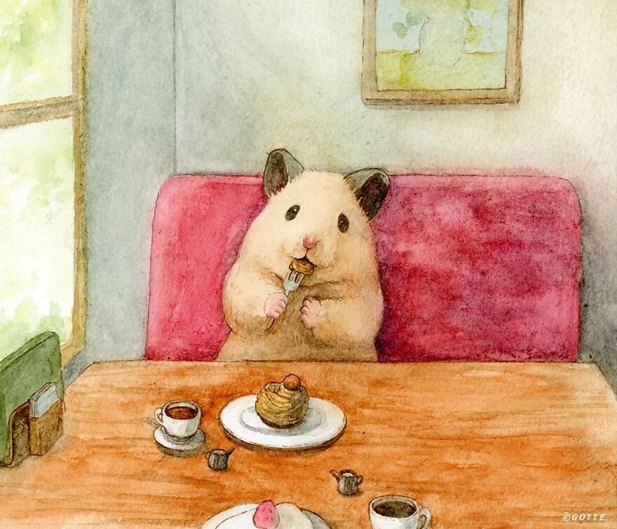 This Adorable Hamster Lives A Human Existence (New Pics)