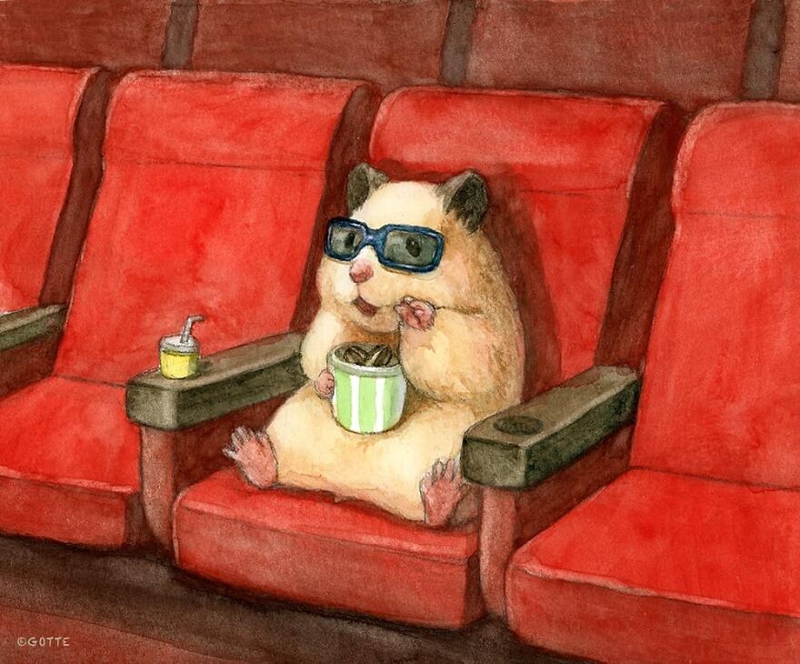 This Adorable Hamster Lives A Human Existence (New Pics)