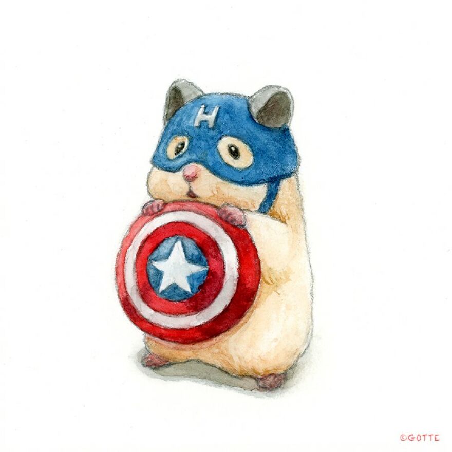 This Adorable Hamster Lives A Human Existence (New Pics)