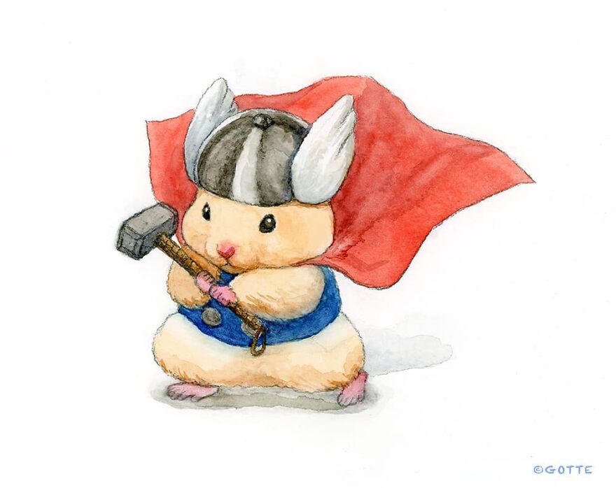 This Adorable Hamster Lives A Human Existence (New Pics)