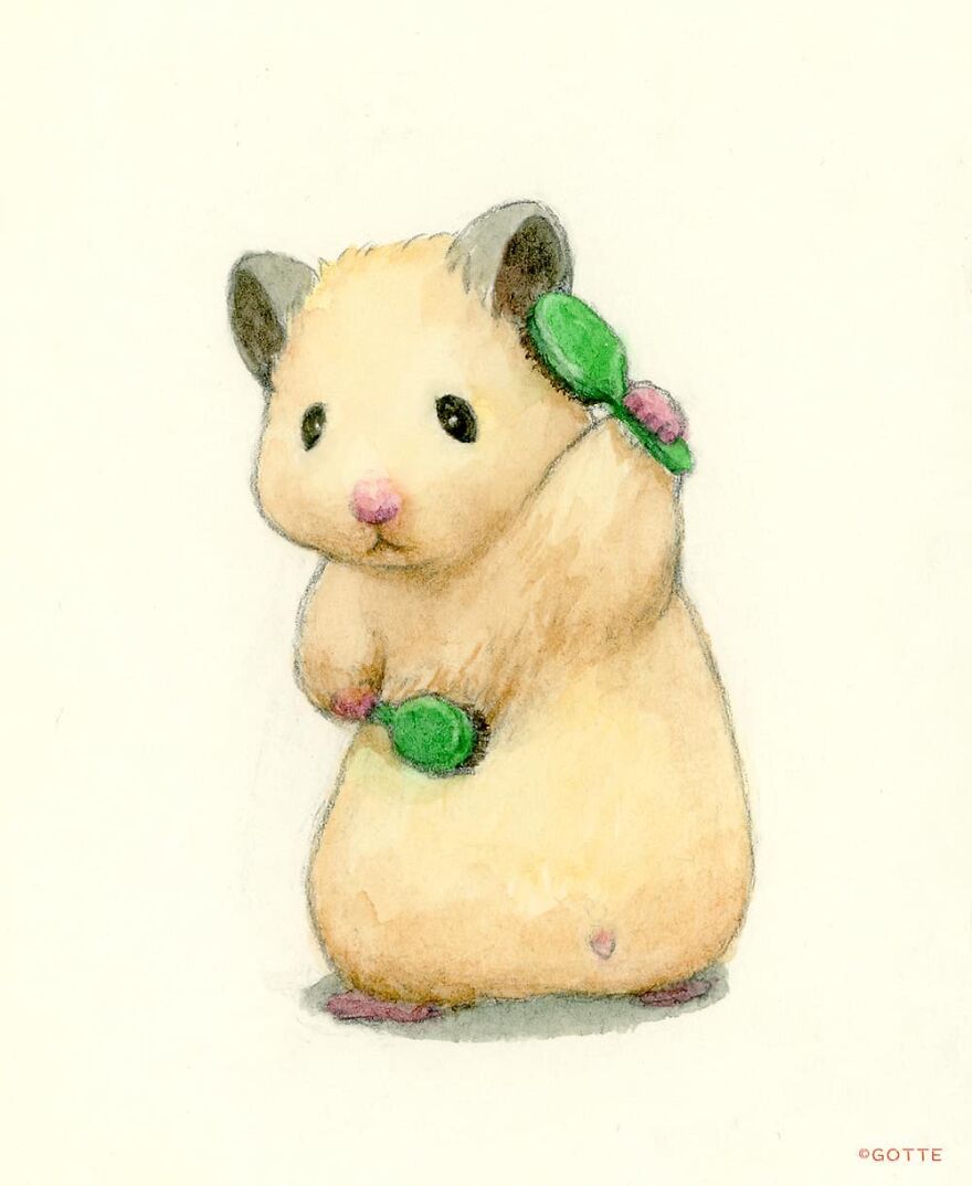 This Adorable Hamster Lives A Human Existence (New Pics)