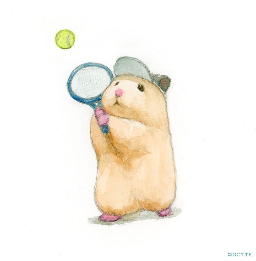 This Adorable Hamster Lives A Human Existence (New Pics)