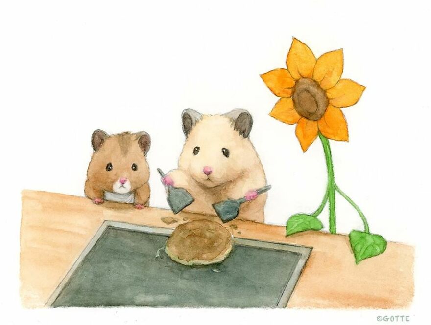 This Adorable Hamster Lives A Human Existence (New Pics)