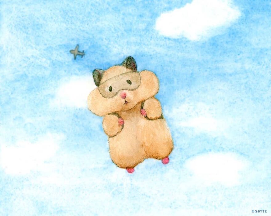 This Adorable Hamster Lives A Human Existence (New Pics)