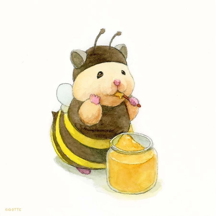 This Adorable Hamster Lives A Human Existence (New Pics)