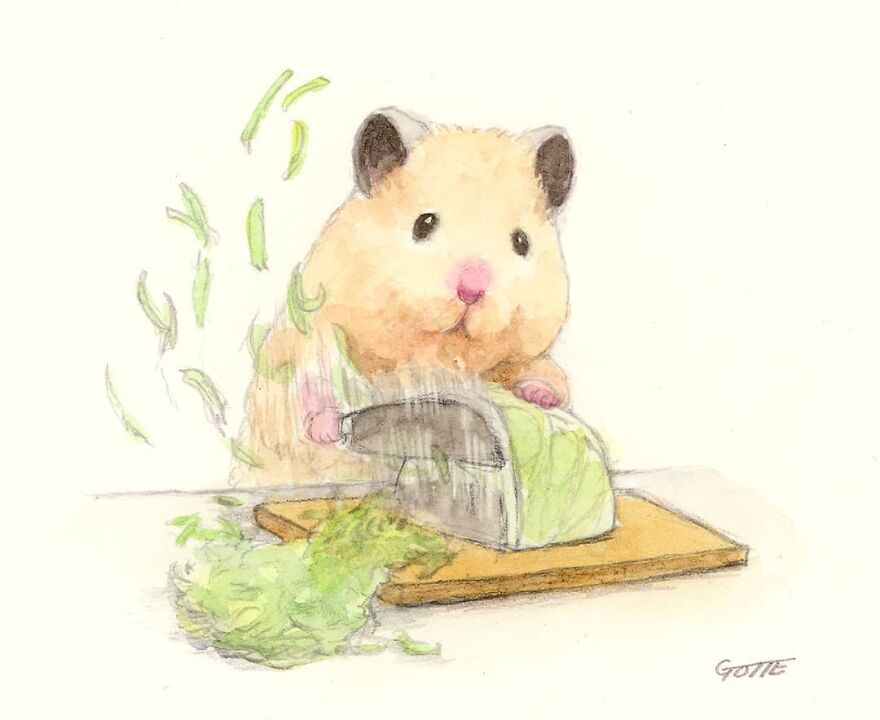 This Adorable Hamster Lives A Human Existence (New Pics)