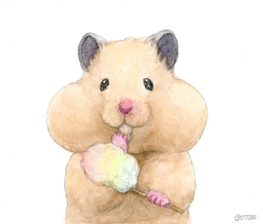 This Adorable Hamster Lives A Human Existence (New Pics)