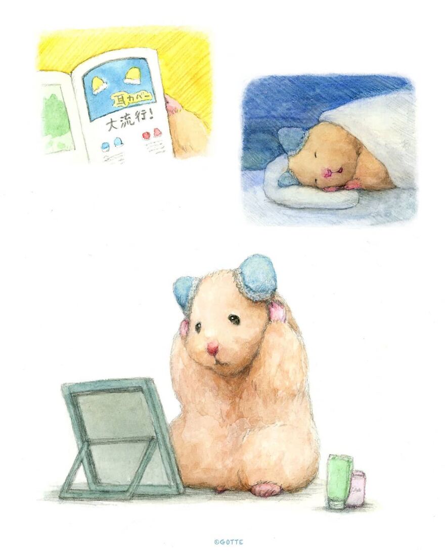 This Adorable Hamster Lives A Human Existence (New Pics)