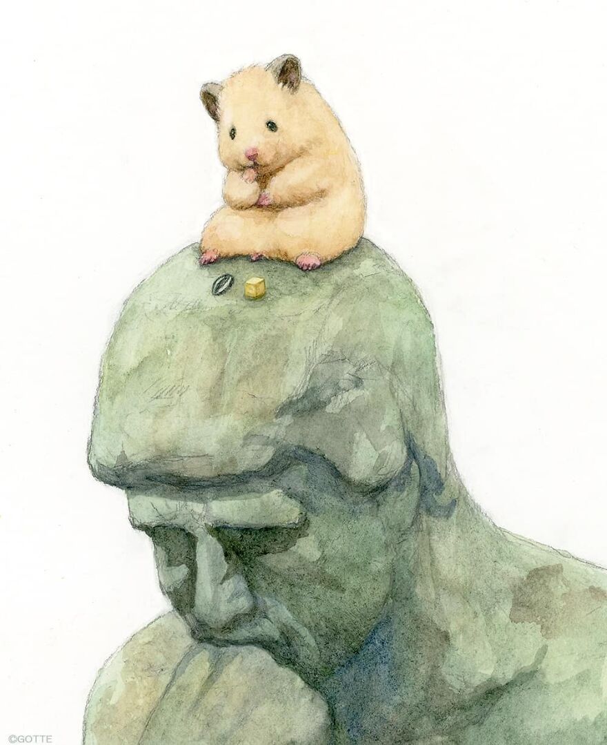 This Adorable Hamster Lives A Human Existence (New Pics)