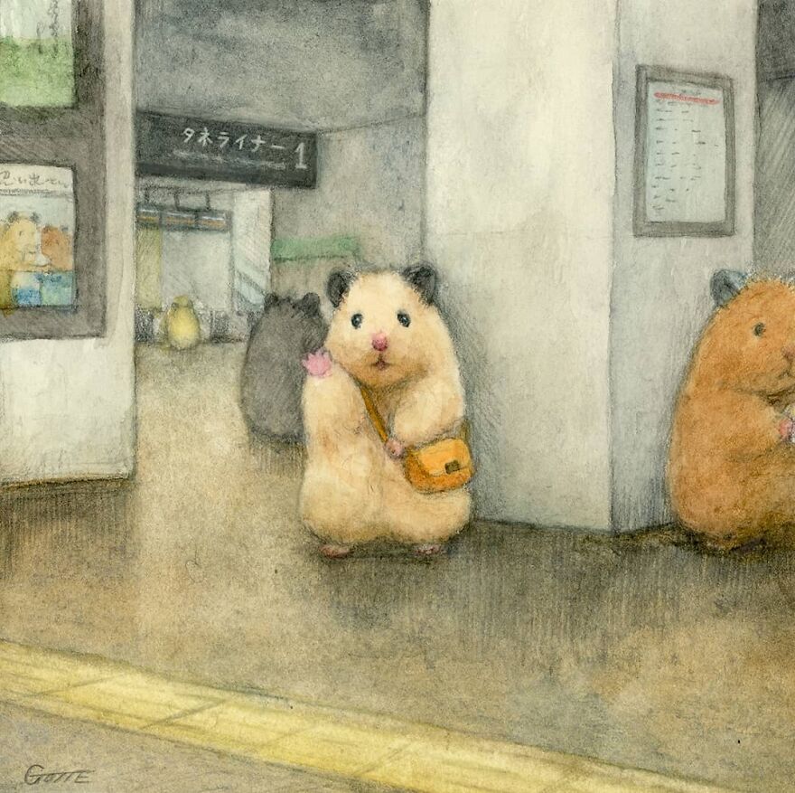 This Adorable Hamster Lives A Human Existence (New Pics)