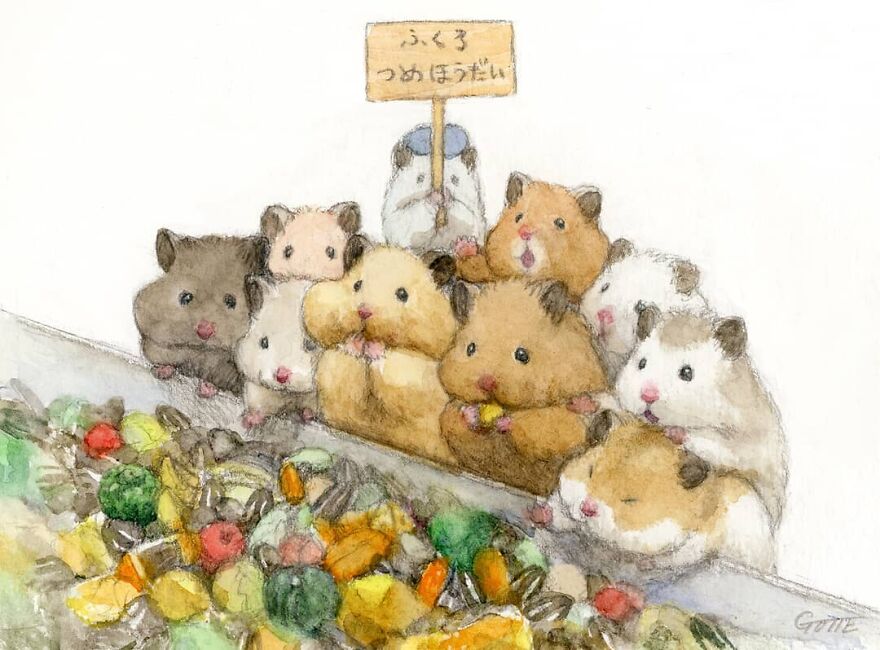 This Adorable Hamster Lives A Human Existence (New Pics)