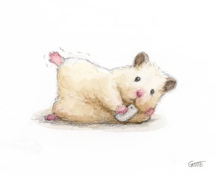 This Adorable Hamster Lives A Human Existence (New Pics)