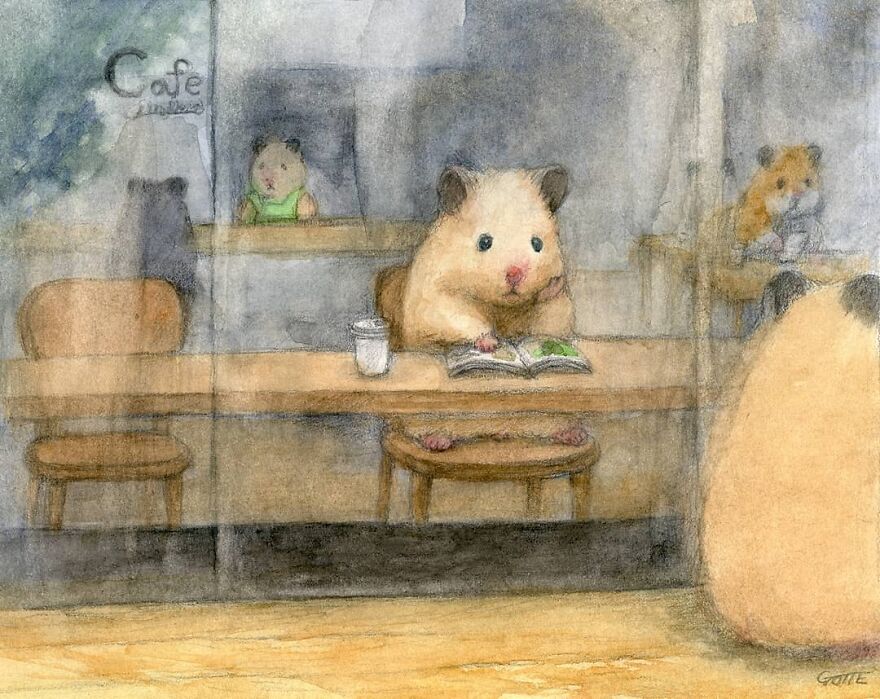 This Adorable Hamster Lives A Human Existence (New Pics)