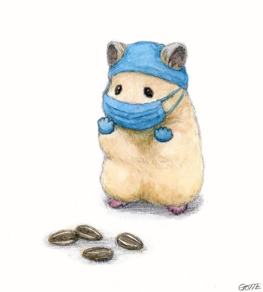 This Adorable Hamster Lives A Human Existence (New Pics)