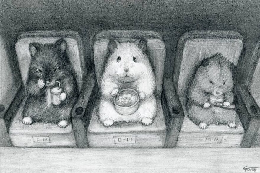 This Adorable Hamster Lives A Human Existence (New Pics)