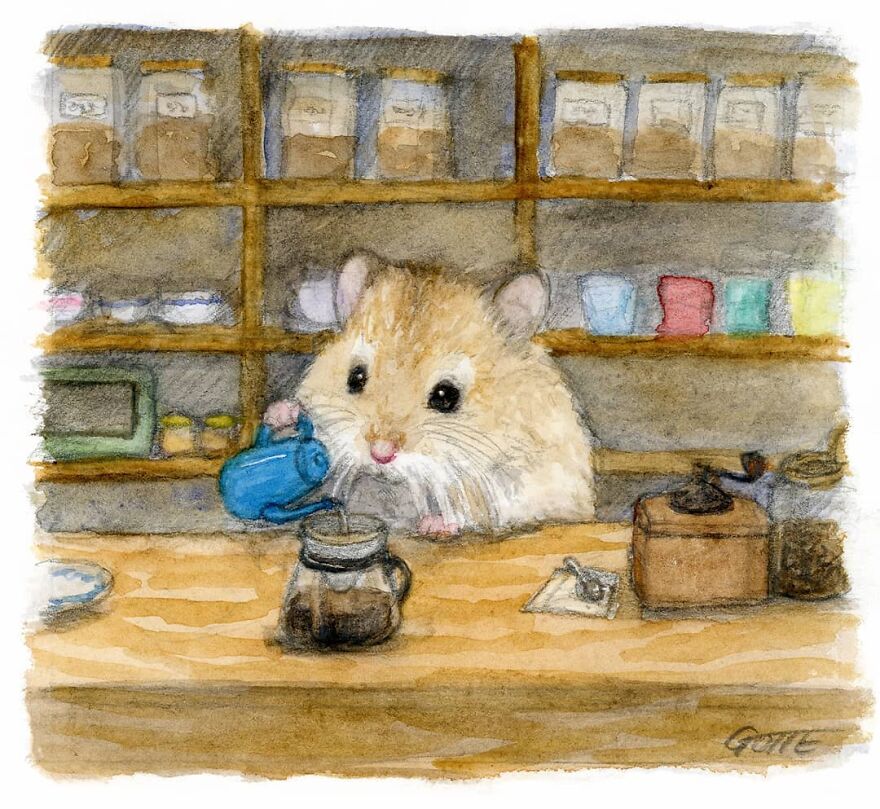 This Adorable Hamster Lives A Human Existence (New Pics)