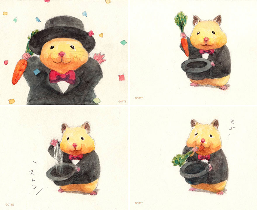 This Adorable Hamster Lives A Human Existence (New Pics)