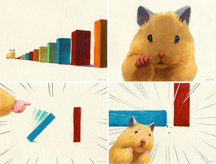 This Adorable Hamster Lives A Human Existence (New Pics)