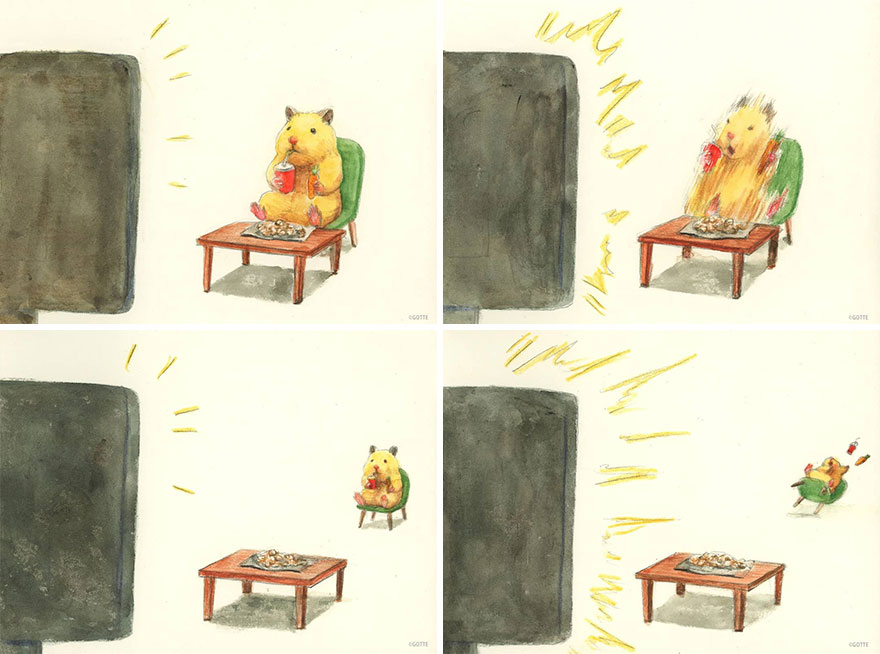 This Adorable Hamster Lives A Human Existence (New Pics)