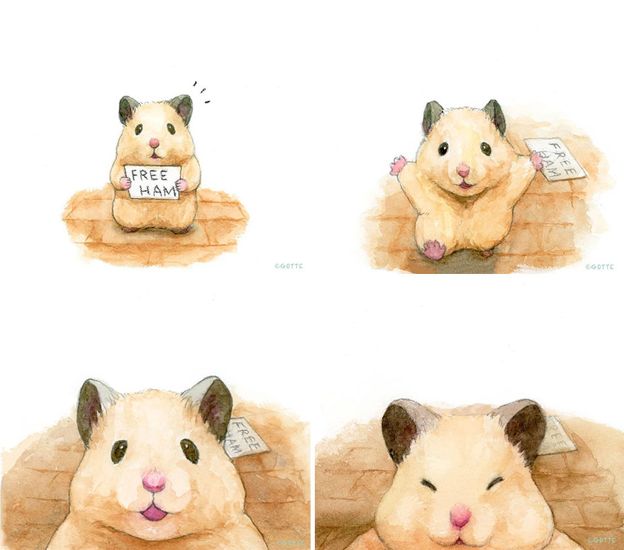 This Adorable Hamster Lives A Human Existence (New Pics)