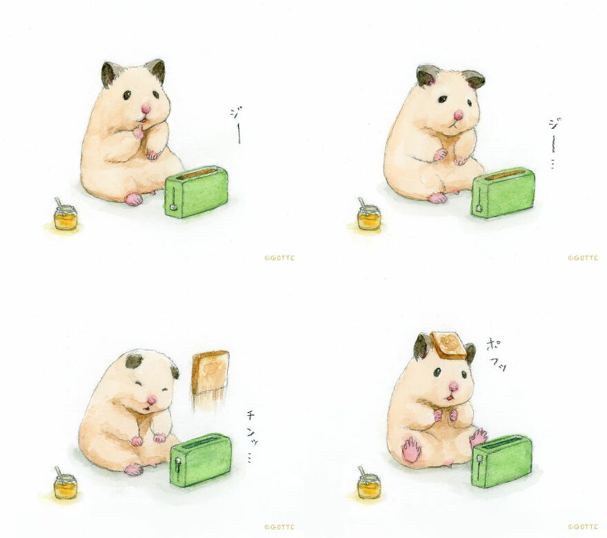 This Adorable Hamster Lives A Human Existence (New Pics)