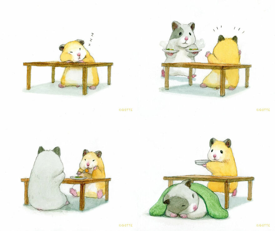 This Adorable Hamster Lives A Human Existence (New Pics)