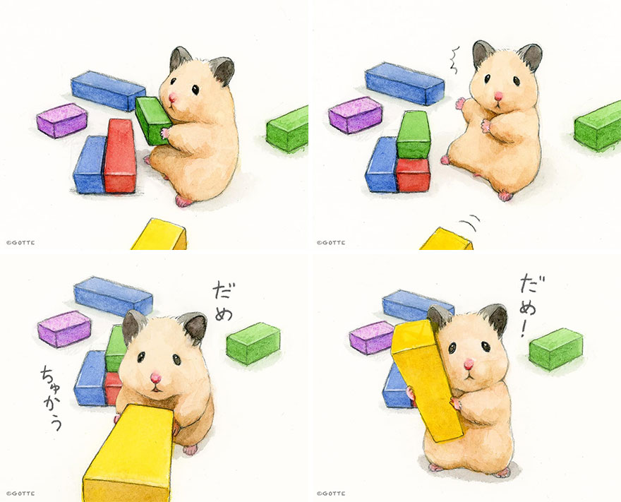 This Adorable Hamster Lives A Human Existence (New Pics)