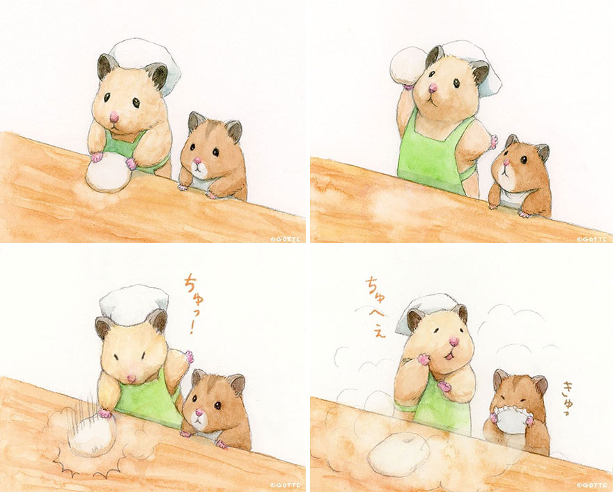 This Adorable Hamster Lives A Human Existence (New Pics)