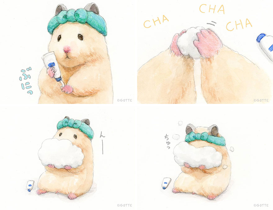 This Adorable Hamster Lives A Human Existence (New Pics)