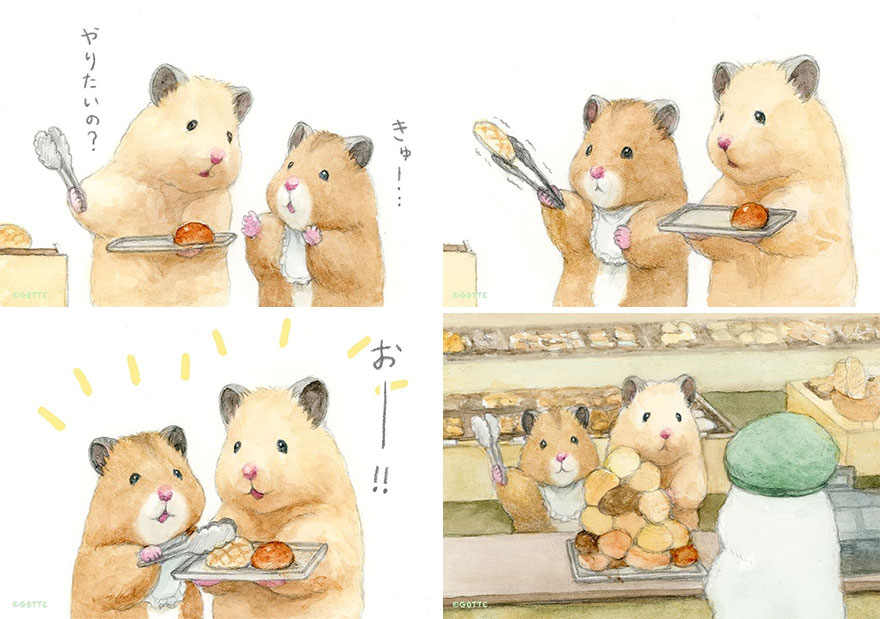 This Adorable Hamster Lives A Human Existence (New Pics)