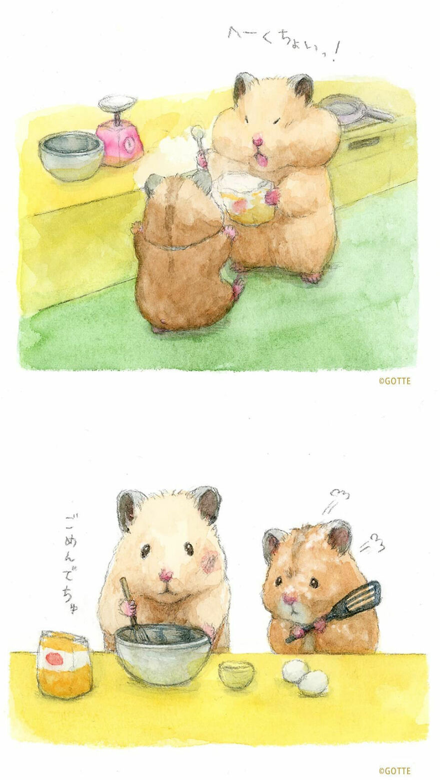 This Adorable Hamster Lives A Human Existence (New Pics)