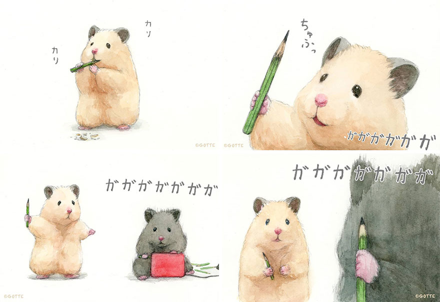 This Adorable Hamster Lives A Human Existence (New Pics)