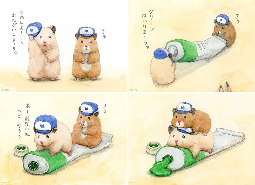 This Adorable Hamster Lives A Human Existence (New Pics)