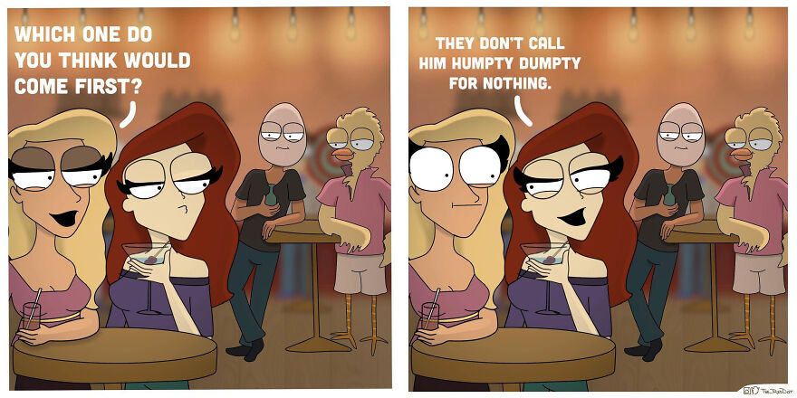 I've Dedicated My Art Career To Debauchery And Make Hilariously Inappropriate Comics