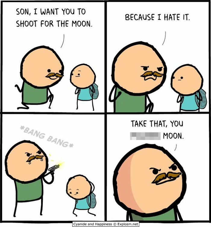 125 Hilariously Dark Comics By Cyanide & Happiness