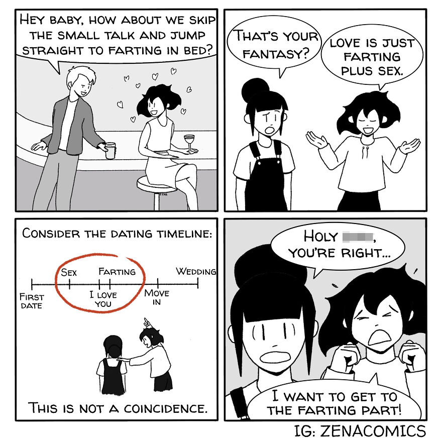 10 Comics Drawn By A (Very Single) Woman During The Global Pandemic (Zena)