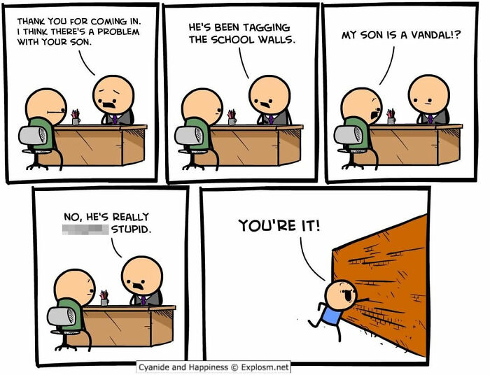125 Hilariously Dark Comics By Cyanide & Happiness