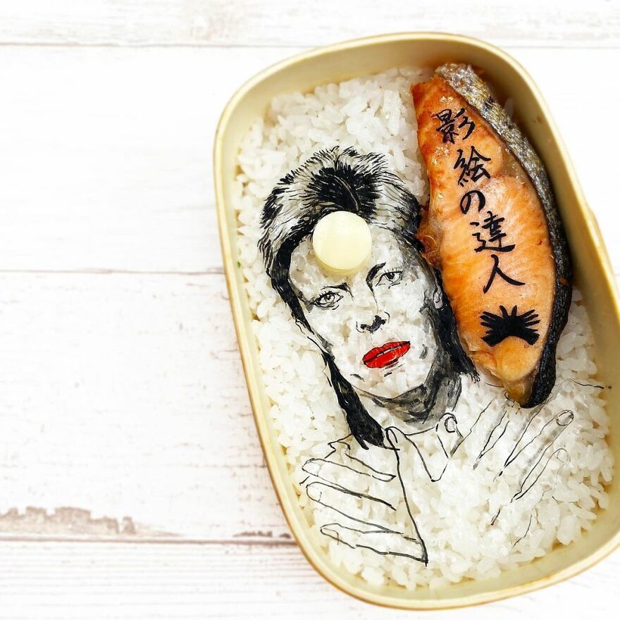 Wife Tirelessly Makes Art Every Day In Her Husband's Lunchboxes