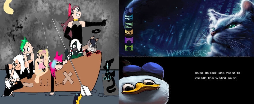 A La Yeet. I Have 3 Here They Are (I Didnt Draw Them, The One With The Boat I Used A Body Base And Made My Ocs And My Frens Ocs. Bruh.)