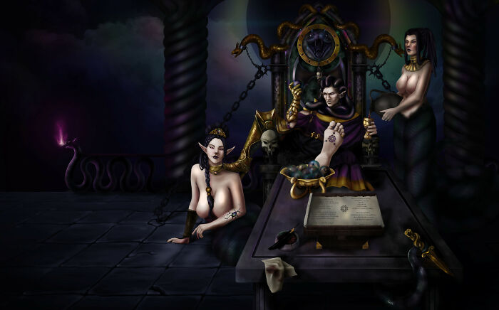 Sub 200h Over A Couple Of Months If Counting Sketch And Concept... Over-Detailed But Man, I Learned A Lot Working On It.