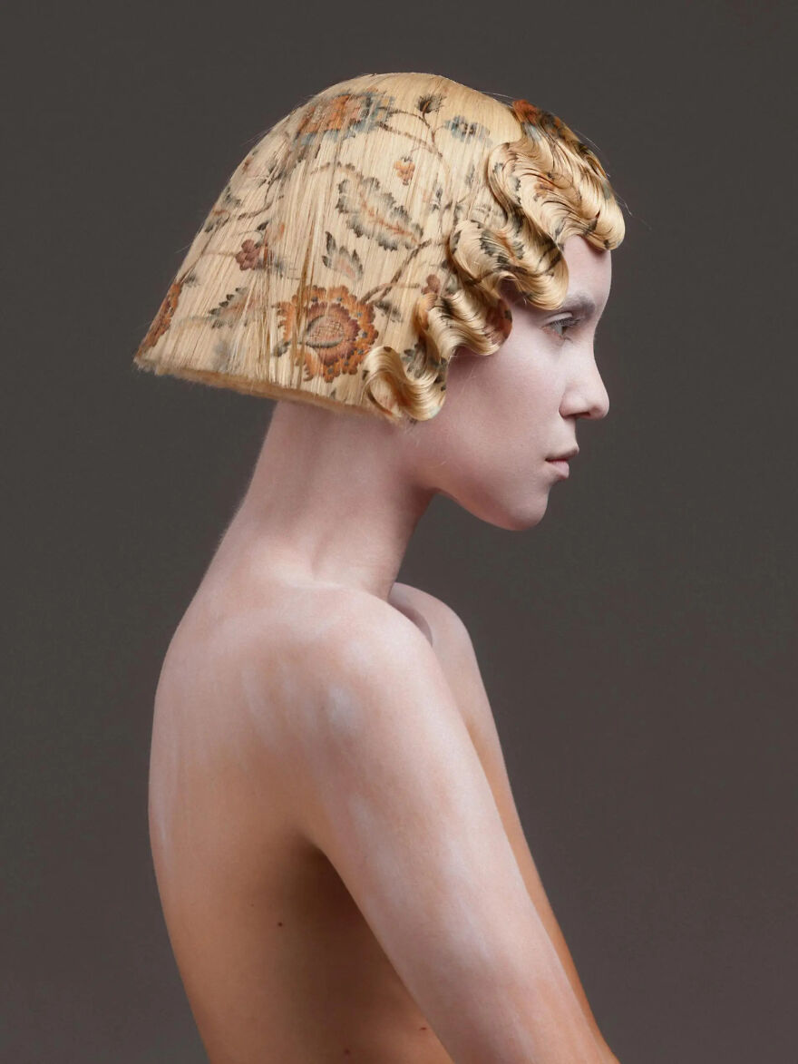 Instead Of Dyeing Hair, This Hairdresser Prints On It; Here Is His Beautiful "La Favorite" Collection Instead Of Dyeing Hair, This Hairdresser Prints On It; Here Is His Beautiful "La Favorite" Collection