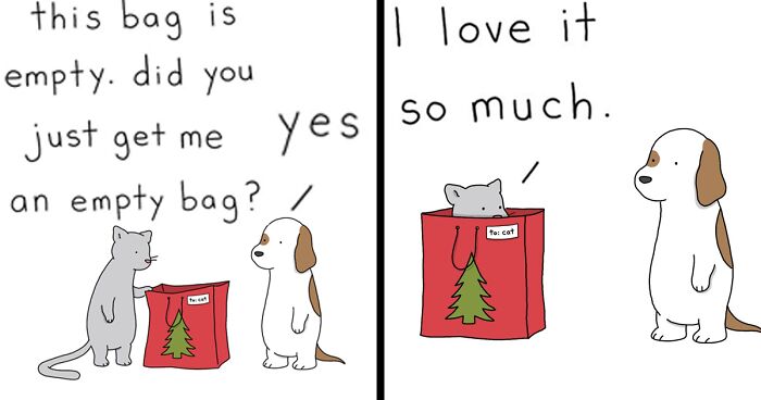 The Simpsons Animator Illustrates Awkward Everyday Moments Of These Wholesome Animals (30 New Pics)