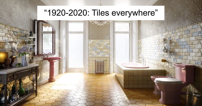 Designers Show What Bathrooms Looked Like Every 100 Years Since 1520 (6 Pics)