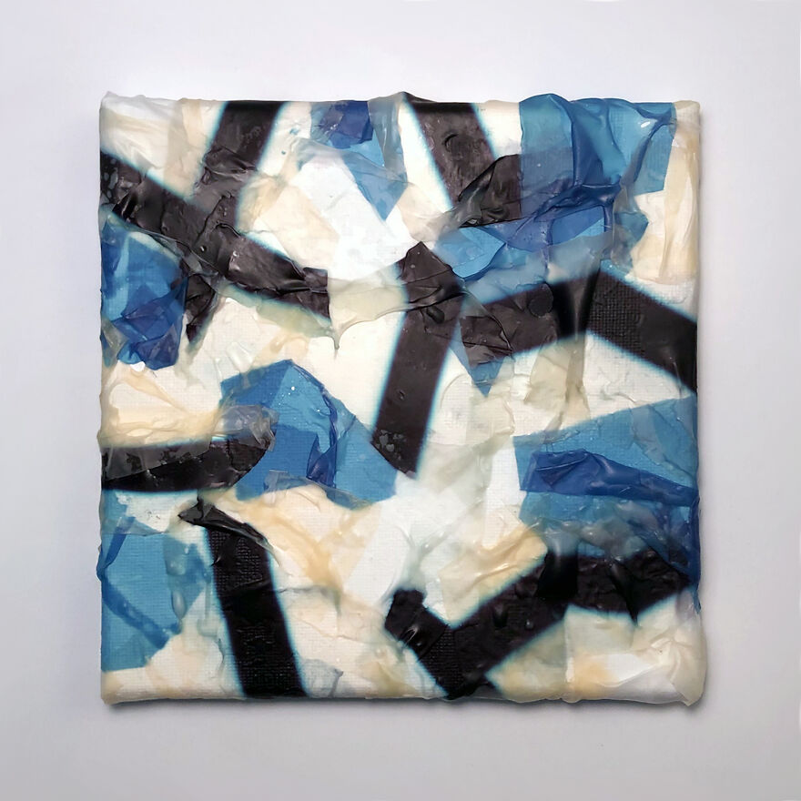 I Use Elmer's Glue And Food Coloring To Make 30 Works Of Art (22 Pics)