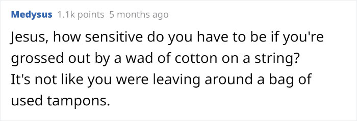 Male Colleague Complains About Seeing A ‘Disgusting’ Tampon Box In Woman’s Locker, So She Makes The Box Look Even More ‘Extra’ Male Colleague Complains About Seeing A ‘Disgusting’ Tampon Box In Woman’s Locker, So She Makes The Box Look Even More ‘Extra’